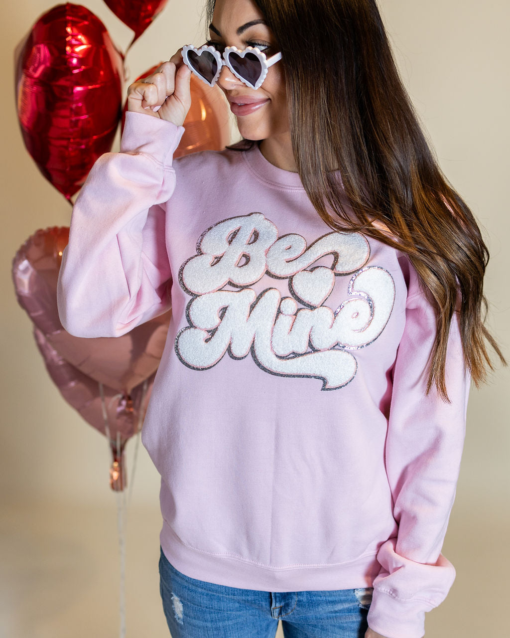 Be Mine Valentine's Day Chenille Patch
